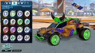 Top Rocket League Black Market Decal Fire God - Fire & Water Car Designs