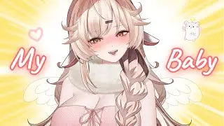 [ASMR] Мой малыш, я сделаю тебя ангелом 👼Чистка ушей от взрослой женщины
