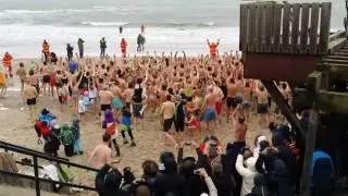 Neujahrsschwimmen Borkum 2017