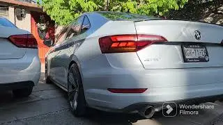 Jetta 1.4tsi, cold start and blow off discharge