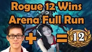 [Amaz] 12 Wins Arena with Hafu!! (Hearthstone Frozen Throne, Rogue, No ads)