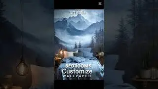 ورق جدران فاخر لغرف النوم | تصميم وطباعة وتركيب في الإمارات - ArtWalls Luxury wallpaper for bedrooms