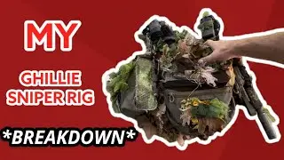 Breaking down my  Ghillie Sniper load bearing gear.
