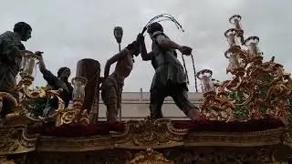 Recogida La Flagelacion y La Amargura por el mal tiempo Jerez 2019