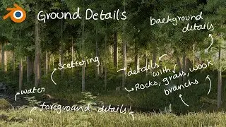 How to Detail your 3D Environment - Blender Tutorial