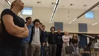 Nathan finding out about Ellington Finals