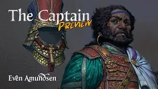 Digital Painting Timelapse | Preview: The Captain | TEGN | Fantasy Art