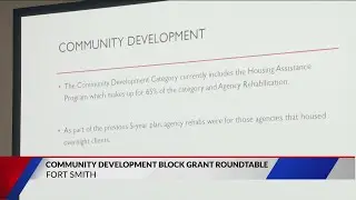Fort Smith Roundtable to discuss how to use Community Development Grant