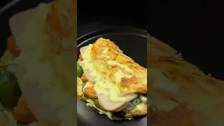 Ham, Cheese and Potato Wraps #food #breakast #cooking #potato