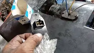 AC BLOWER SWITCH W/ RESISTOR WIRING CIRCUIT.
