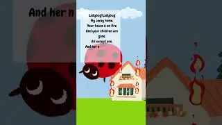 Ladybug! Ladybug! rhymes 2nd class rhymesRhymes#trendingshorts #childrenssong #shortfeed