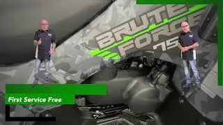 2021 Kawasaki Brute Force| Fragment Camo Gray | For Sale | Jim Gilbert's PowerSports Fredericton