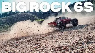 Rc car. Arrma BigRock 6S in Action: Construction Site Power Play! @ARRMARC