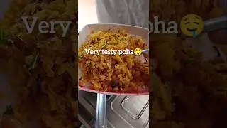 very easy and testy poha recipe 😋#hostel18 #poha #shorts #ytshorts #youtubeshorts