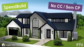 Speedbuild Casa tradicional norte americana no The Sims 3 - No CC