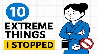 10 Extreme Habits I Quit That Changed Everything (Japanese Minimalism)