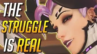 [Overwatch] ~ Angry Toxic Player Blames the Mercy Main