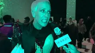 NYFW: Jan Arnold and Maggie Mulhern at The Blonds F/