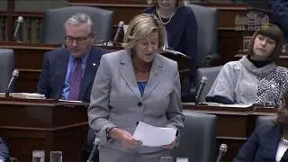 Dr Helena Jaczek Answer re Healthcare 02 29 18