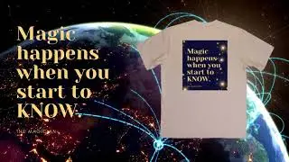 Shirt The magician | Aquarelle intuitive Beauty