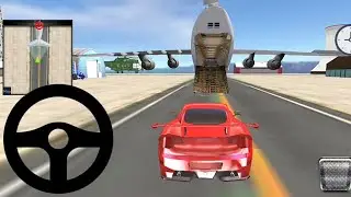 Modern Car Transporter Plane Android Gameplay