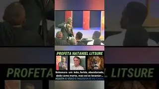 O LE&Atilde;O VAI RESSURGIR/ ABANDONADO FERIDO MORTO/ PROFETA NATANIEL LITSURE/ ACREDITA EM PROFECIA