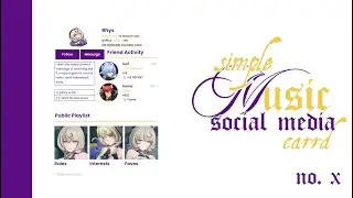 simple music social media carrd | non pro carrd tutorial (with subtitles) - cr qluvbot