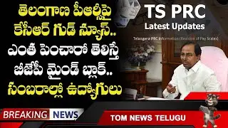 PRC Telangana Latest News 2021 Today | Telangana PRC 2021 | CM KCR Good News | Government Employees