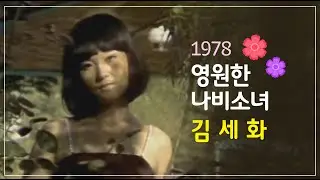 영원한 '나비소녀' 김세화 (butterfly girl / 데뷔초) - 1978