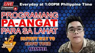 WELCOME TO MY LIVE STREAM - PAANGAT PROGRAM / BLESSED PEOPLE