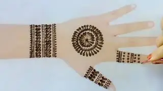 🌸 Arabic Bridal Mehndi 2025 &ndash; Easy Design for a Royal Wedding Look| Henna Design for Modern Brides 🌸