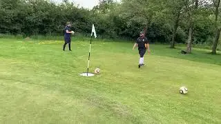 English FootGolf Open Live Hole 11  Day 1 5th June 2021 Mytton Fold