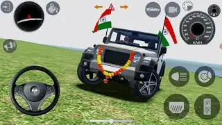 Modified Mahindra Thar😈Games:Indian Thar (Gadi Wala Games) Car Game Android Game - #2025​