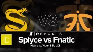 Highlights: SPY vs FNC (EU LCS Summer W3D2 Full Series)