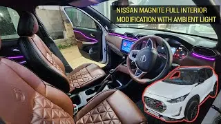 NISSAN MAGNITE Full Interior Modification With Ambient Light | MAGNITE DETAIL VIDEO | AUTO SUIT
