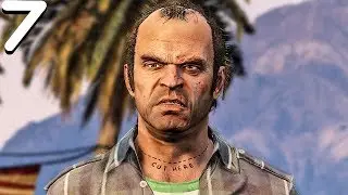 Тревор совершенно сошел с ума 😂 &mdash; Grand Theft Auto 5 &mdash; Часть 7