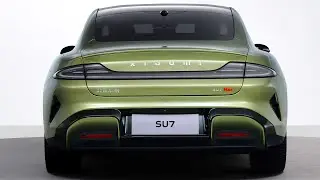 Новый Xiaomi SU7 2024 года — первый электрический седан от китайского технологического гиганта