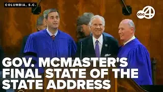 LIVE: South Carolina Governor Henry McMaster's final State of the State Address