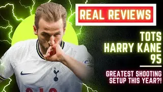 TOTS Harry Kane player review, 95 Tottenham Hotspur legend with 98 shooting (FIFA23 Ultimate Team).