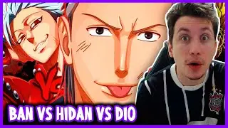 REACT Ban VS. Hidan VS. Dio | Combate de Rimas | Part. Akashi Cruz e Duelista (Yondax)