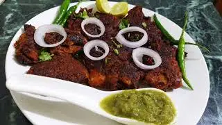 Smoky and spicy tawa fry pasanda easy style