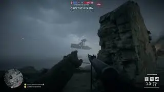 Battlefield 1 flying Dreadnought kill
