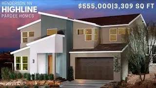Henderson | Pardee Homes - Highline | $555K | 3,309 sq ft
