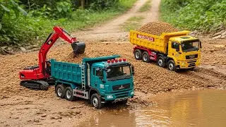 RC Hino 500, Power Tiller, RC Grader KOMPILASI ‼️Hino Trailer Amazing excavator |Part 17