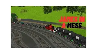 James in a Mess Crash Sodor Online