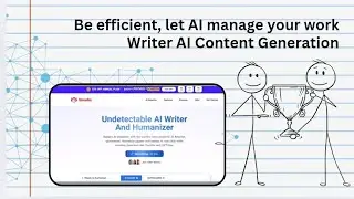 Be efficient, let Al manage your work Writer Al Content Generation