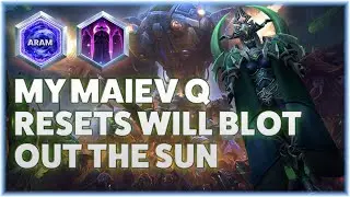 Maiev Cage - MY MAIEV Q RESETS WILL BLOT OUT THE SUN - ARAM