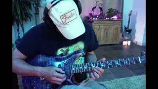 Wampler Ethereal.  More slow noodling on strings 1 and 2.  🥱😴