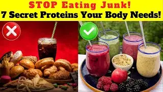 Secret PROTEIN SNACKS That Transformed My Body in 30 Days (No Supplements!) | healthy snacks recipes