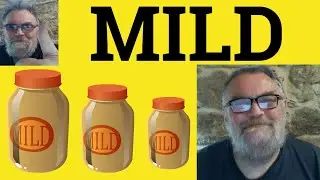 😎 Mild Meaning - Mildly Examples - Mildness Defined - Mild Mildly Mildness